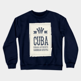 Cuban Authentic Crewneck Sweatshirt